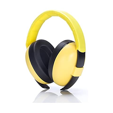 Kids Ear Protection Noise Cancelling Headphones Baby Ear Defenders Adjustable Hearing Protection Earmuffs Safety Earmuffs Noise Reduction for 0-3 Children Sleeping Airplane Cover
