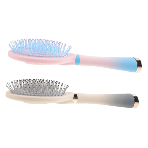 HAPINARY 2piezas Peines Desenredantes Plásticos Peine Cabello Herramientas De Peluquería Para Mujeres