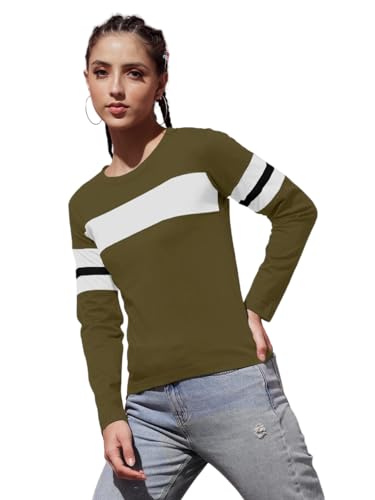 Image of THE DRY STATE Women Cotton Half Sleeve Round Neck Tshirt