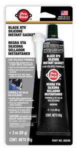 Super Kleber N80046 RTV Silikon Instant Dichtung, 500 Grad F Leistung Temperatur, schwarz (12 Stück)