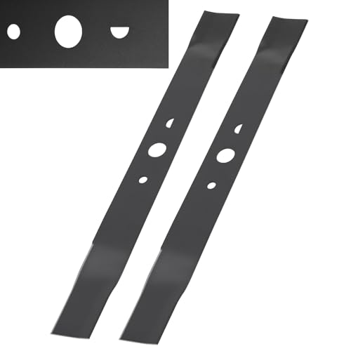 Foifatt 20 Inch Lawn Mower Replacement Blade Compatible with Ryobi 40V Brushless RY40180 RY40190 RY401110 Model Mowers Replaces AC04020 HalfMoon + Round Center Hole