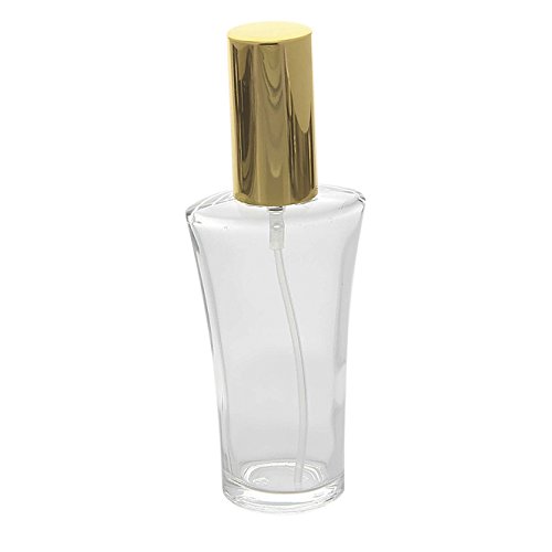 Parfümflakon Aus Glas Mit Zerstäuber – 100 Ml, 2er Set + Trichter, Leer