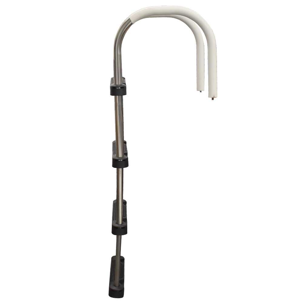 Garelick Boat EEZ-in Telescoping Ladder | 4-Step 45 3/4 Inch SS