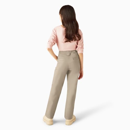 Image of Dickies Kids Girls 2-6X Stretch Slim Straight Pant