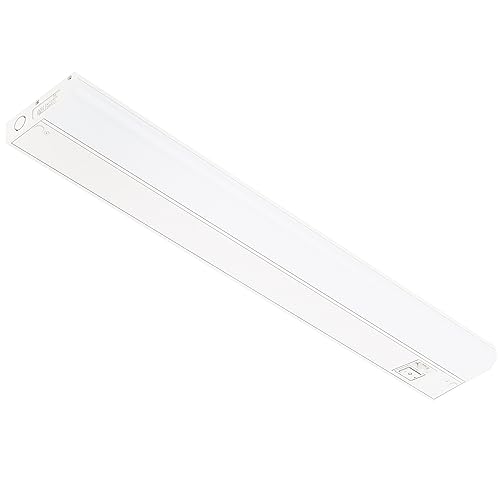 GETINLIGHT Dimmable Hardwired Only 3 Color Under Cabinet LED Lights, 24-inch, Soft White(3000K...