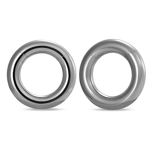 Material - Hypoallergenic and Satisfaction Guarantee Implanted Steel AISI 316L, polished and smooth without stains.