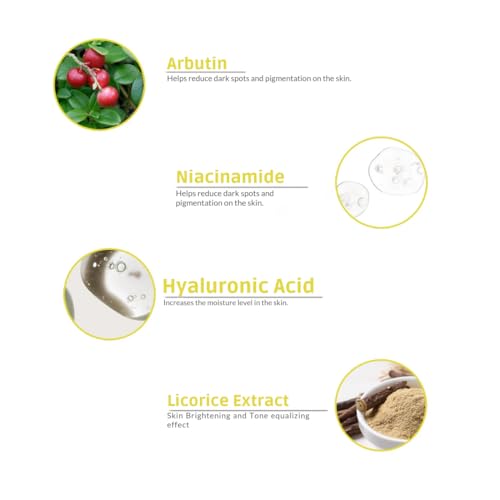 New Paradise Leke Gidermeye Yardımcı, Cilt Tonu Eşitleyici Arbutin Cilt Bakım Serumu 30 ml