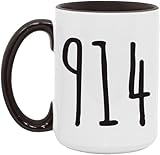914 Area Code Coffee Mug - 914...