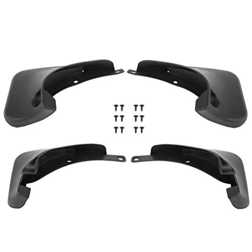 Image of ECCPP Mudguard Splash Guards Front & Rear 2006-2008 for Toyota for RAV4 2.4L 2009-2012 for Toyota for RAV4 2.5L Mud Flaps Set of 4 Flexible and Bendable Mud Flaps Splash