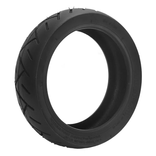 Electric Scooter Tire 250x64 Anti Slip Shock Absorbing Rubber Vacuum with Grooved Texture Compatible for Ultra Scooter