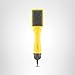 Drybar The Smooth Shot Paddle Brush Blow-Dryer | Smooths Hair for Easy Blowout, Reduces Frizz, Added Body, Quick & Easy One Step Styling for Long or Thicker Hair