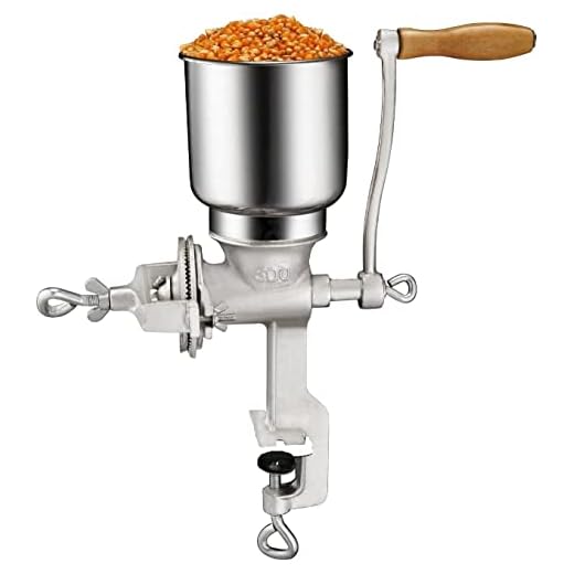 Premium kvalitet Cast Iron Corn Grinder for Wheat Grains eller använd som en Nut Mill av Great Northern Popcorn
