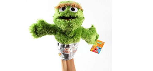 Sesame Street Oscar Grouch Plush Puppet 9