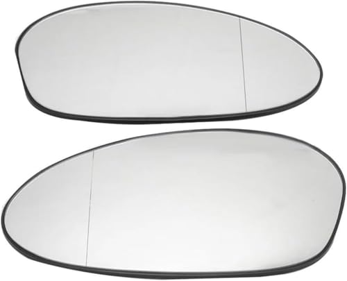 Verre de rétroviseur extérieur pour BMW E85 Z4 Roadster Coupé E86 blanc
