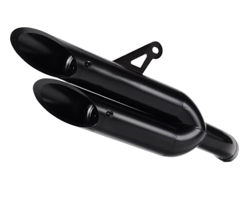 Silencieux d'échappement coulissant pour ZX4R et ZX4RR à double orifice