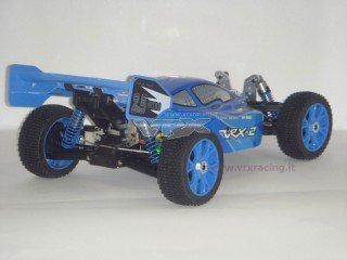 VRX-2E Buggy Elettrico Brushless con Batteria Lipo 11,1V e Radio 2.4gHz in Scala 1/8 4WD RTR