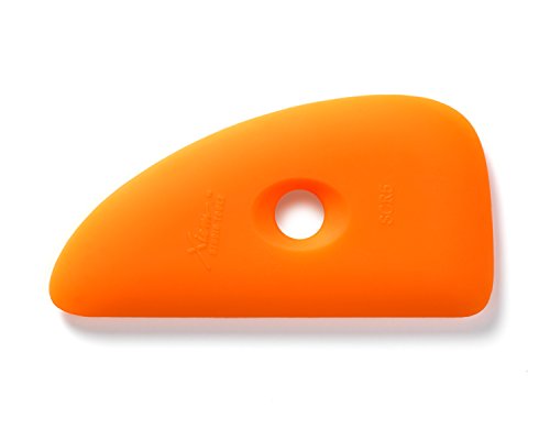 Xiem Tools Soft Silicone Clay Rib for Ceramics and Pottery (SCR5-O-10197)