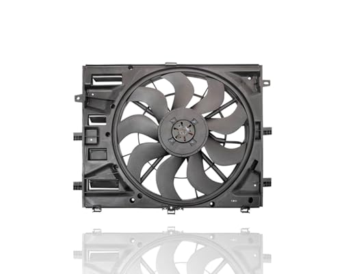 Engine Cooling Fan Assembly - Compatible/Replacement for '18-24 Chevrolet Equinox/GMC Terrain 4Cy 1.5/1.6Td/2.0T Without Tow Package - 84947814