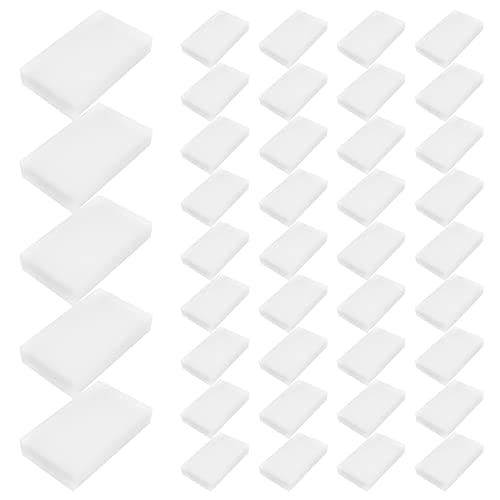 Orolotay Borrador MáGico de Esponjas de Limpieza, Borrador de Esponja para el Hogar Espuma Limpiadora Limpieza para Cocina, Muebles, AutomóViles, (Paquete de 50)