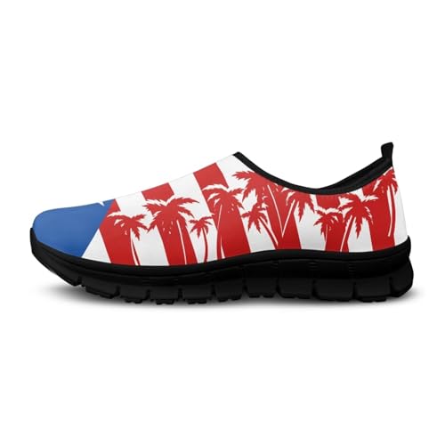 Image of Womens Slip On Walking Shoes Non Slip Loafer Breathable Holiday Travel Shoe Lightweight Casual Low Top Sneakers SizeUS 5.5-11.5