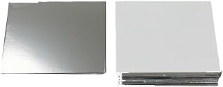 TLC Plates, Aluminum Backed Silica Gel 60 F254 with UV254 Indicator, 20 x 20 cm (10 Plates) for Thin Layer Chromatography, Large Size for Research & Pharmaceutical Labs