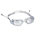 Splaqua Swim Goggles with Ear Plugs Attached for Men and Women - Adjustable Straps, Silicone Eye Seal, UV Protection and Anti Fog Lenses Swimming Goggle - Black - by