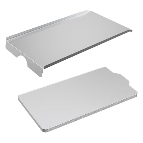 BMMXBI Drip Pan Tray Kit, Drip Pan Heat Baffle and Grease Drip Tray Liners Kit for Traeger Select and Elite Pro Pellet Grills, Drip Pan Replacement Parts for Traeger BAC520 Drip Tray Cover