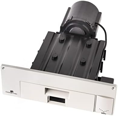 Big Kick Built-In Under-Counter Kitchen Vacuum – Sleek, Space-Saving Design for Homes, Apartments, RVs, and Motorhomes – Powerful Suction, Easy Installation, Silver Finish