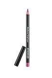 delineado natural de ojos Además, su alta pigmentación facilita la sustitución del lápiz labial. Para ello, rodea primero los labios y luego rellena.