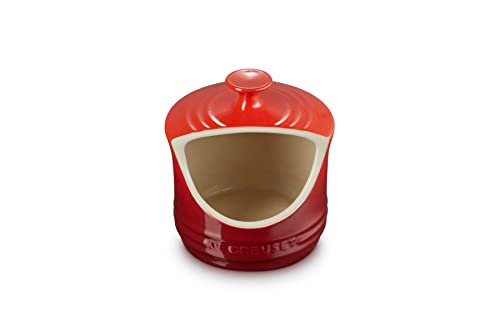 Le Creuset Stoneware Salt Crock, 10 oz., Cerise