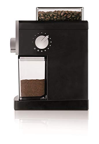 Moulin à Café GR 0278 - Capacité 500 G, Meules Plates, Réglage Micrométrique De La Mouture, 200W