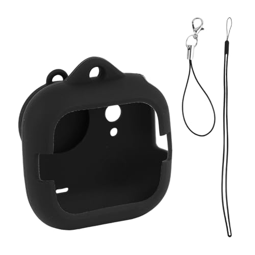 Skyddsfodral för Actionkamera Set, Slitstarkt Silikon Kameraskyddsfodral med Linsskydd Handledsrem och Anti-Tappad Halsrem för Insta360 Go Ultra