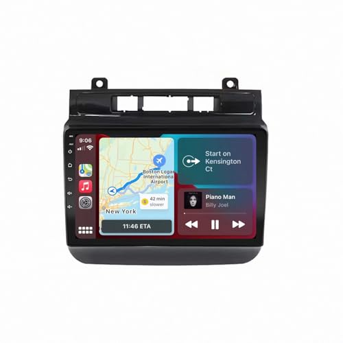Android Auto y Carplay en tu VW Touareg con este autoradio portátil con GPS integrado 1