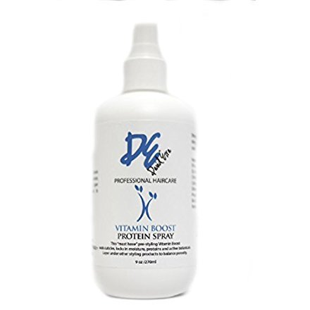 David Ezra DE Vitamin Boost Protein Spray for All Hair Types made with All Natural Organic Ingredients
