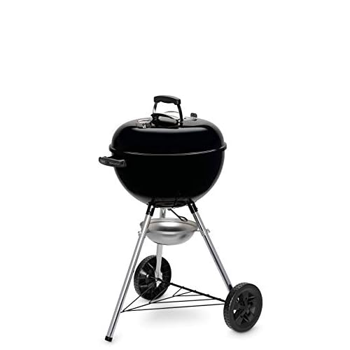 Weber 13101004 Holzkohlegrill Original Kettle E-4710, 47 cm, schwarz