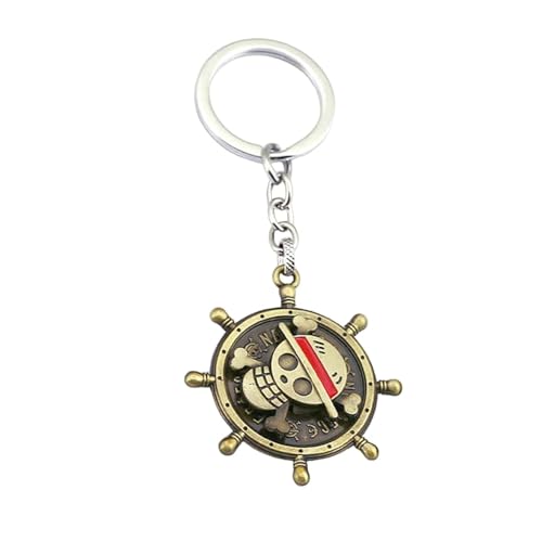 Arkanum Store Arkanum One Piece Anima Ship Steering Wheel Keychain - Image 2