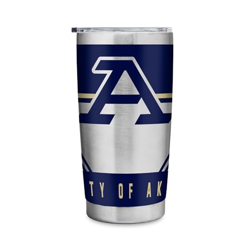 Rico NCAA Akron Zips 20oz Stainless Steel Tumbler with Lid