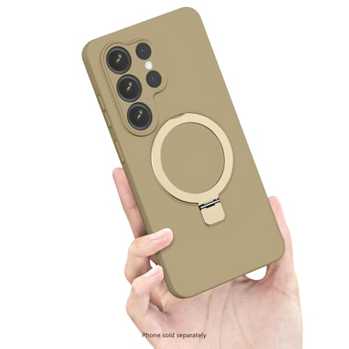 SaharaCase - Compatible with Galaxy S26 Ultra Kickstand Case | Smooth Silicone | Compatible with Magsafe | Venture Series (Brown) - image 3