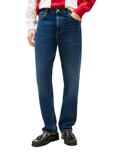 Image of Tommy Hilfiger Men's Straight Fit Stretch Jeans for Men