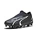 PUMA Ultra Match Laceless Firm Ground/Artificial Ground (Toddler/Little Kid/Big Kid) Puma Black/Asphalt 6 Big Kid M