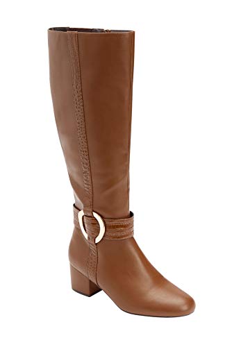 Comfortview Women's Wide Width The Vale Wide Calf Boot