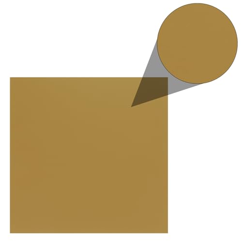 Image of ABS Plastic Sheet 12 x 12 Inch,Flexible Plastic Sheets 1 /16 Inch Thick Thermoplastic Sheet with Leather Texture Yellowish Brown for DIY Crafts 1Pcs
