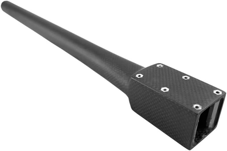 CTP03 Series ø30mm Reinforced One-Piece Square-To-Round Carbon Tube Arm For Industrial Propulsion Alignment 1PCS(515MM)
