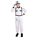 Produktbild Kinder Astronaut Kostüm Raumfahrer Uniform Weltraum Jungen und Mädchen - S (Alter 3-6)