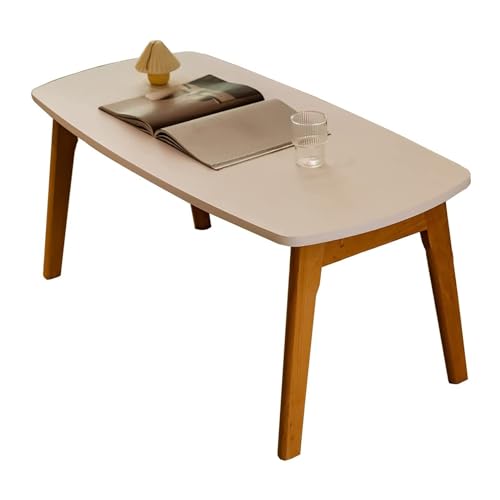 JFUNANQH 折りたたみテーブル 和風ソファサイドテーブル リビング座位ローテーブル 無垢材コーヒーテーブル レジャーテーブル