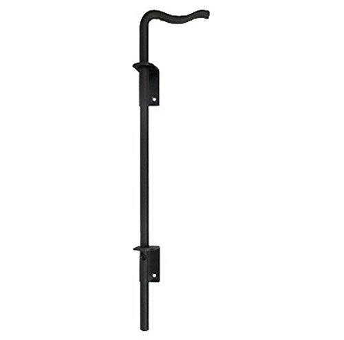 Pollmann Baubeschläge 3575403 Bodenschieber R 500 mm, schwarz Cover