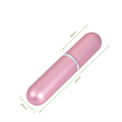 Hunputa 6ml Perfume Bottle Perfume Travel Atomizer, Refillable and Leaking Proof Perfume Spray Bottle, Fragrance Container, Decorative Bottle for Men and Women