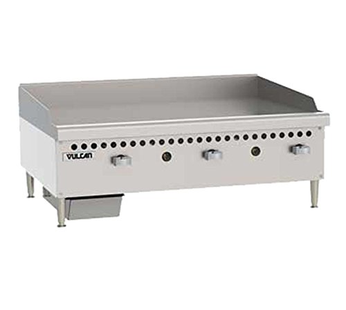 Vulcan VCRG36-M Griddle gas countertop 36" W cooking plate 75,000...