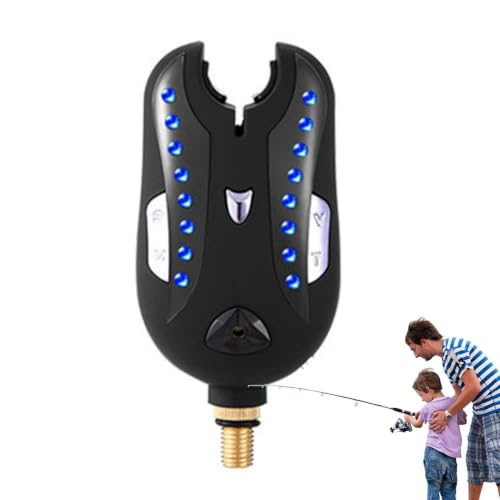 Alarma luminosa de pesca para noches tranquilas junto al río o mar