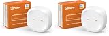 SONOFF SNZB-05P Zigbee Rilevatore di acqua ,sensore di acqua per la casa intelligente, rilevatore di acqua per cucine, monitor dell'acqua compatibile con Alexa e Google Assistant, richiede Zigbee Hub